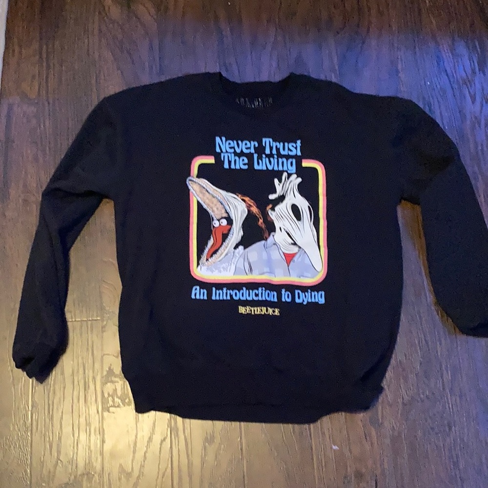 Beetlejuice sweatshirt